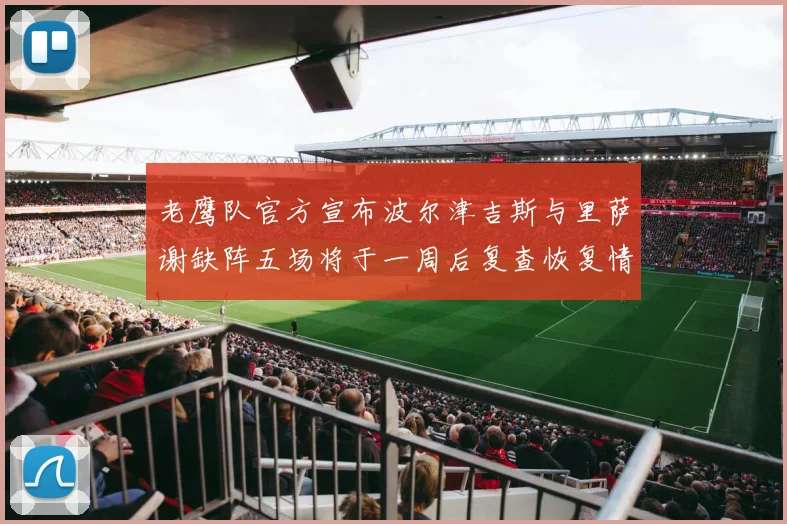 老鹰队官方宣布波尔津吉斯与里萨谢缺阵五场将于一周后复查恢复情况